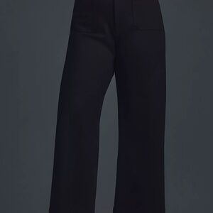 The Colette Ponte Crop Wide-Leg Pants by Maeve